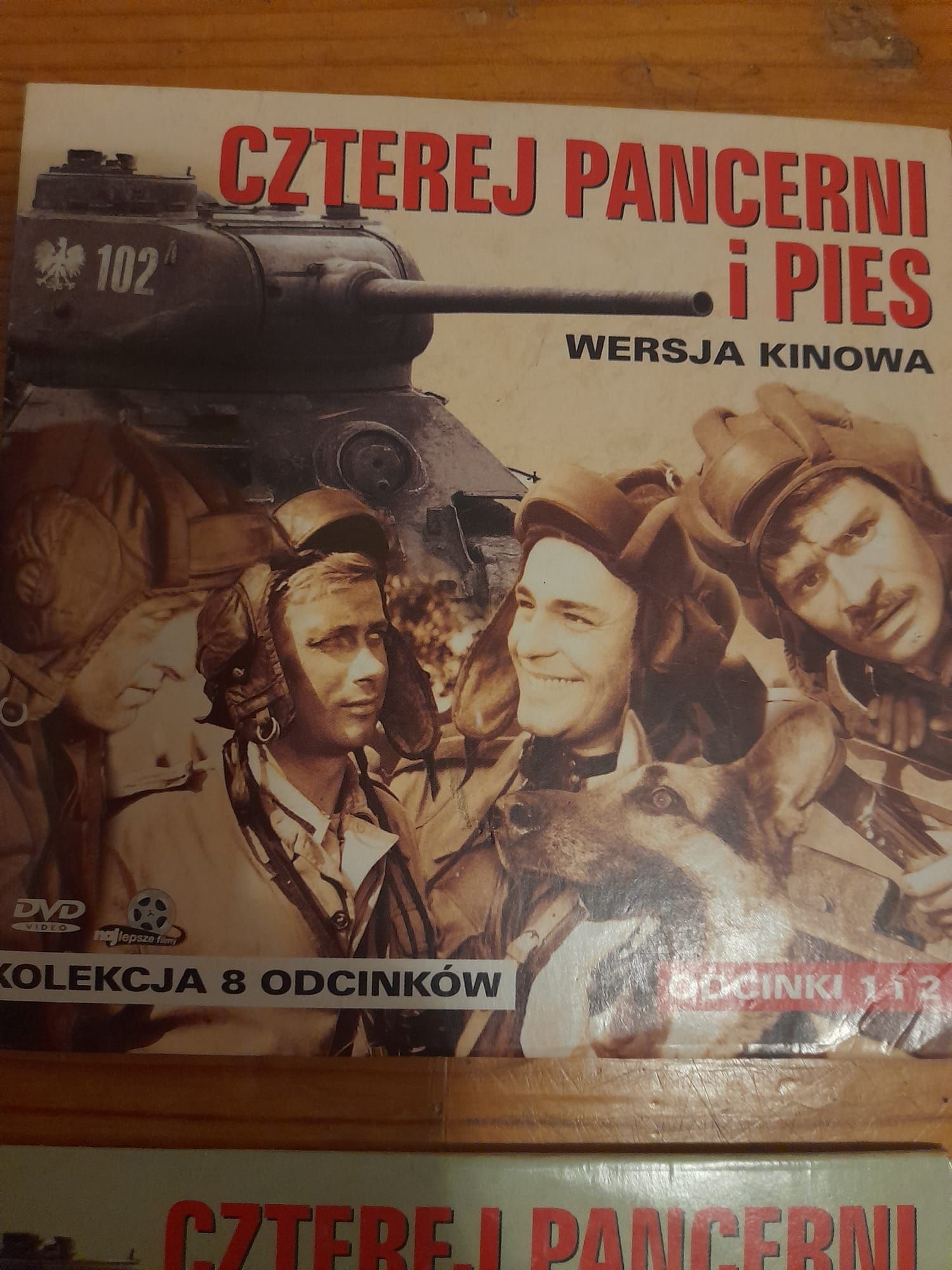 Czterej pancerni i pies, płyty DVD