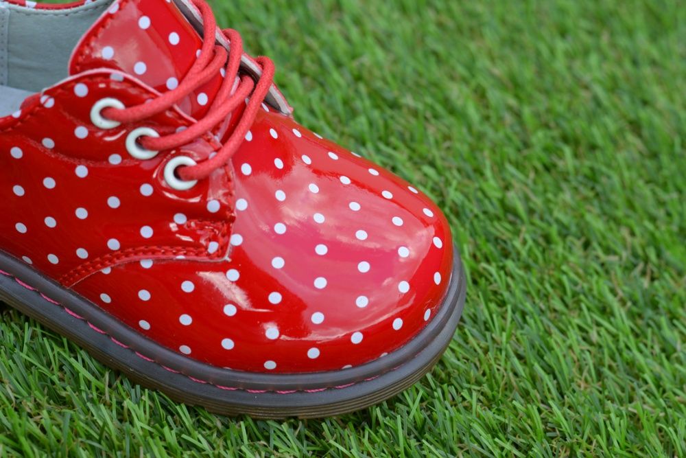 Детские демисезонные лаковые ботинки туфли черные красный белый р23-28