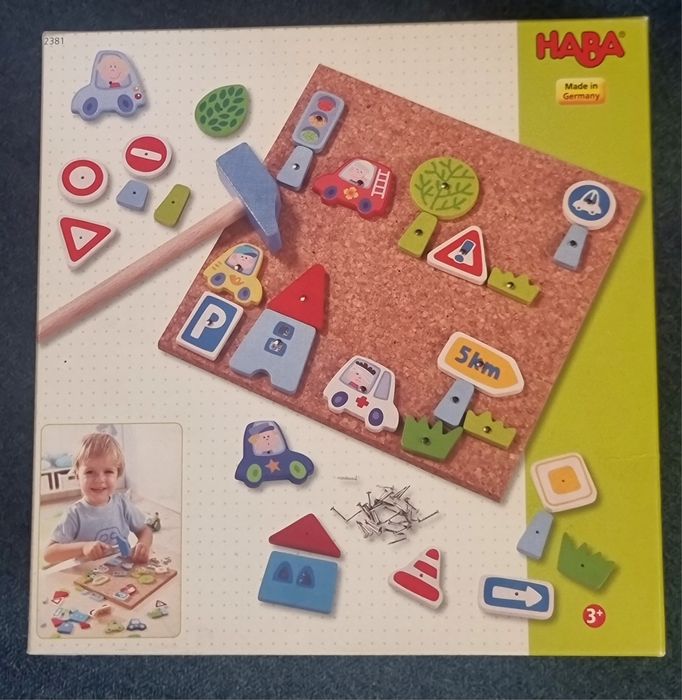 Klocki drewniane edukacyjne Haba