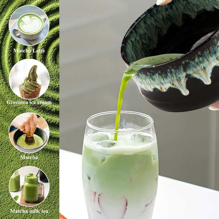 Zestaw Prezentowy Do Matchy 7 Częściowy Akcesoria Trzepaczka Misa