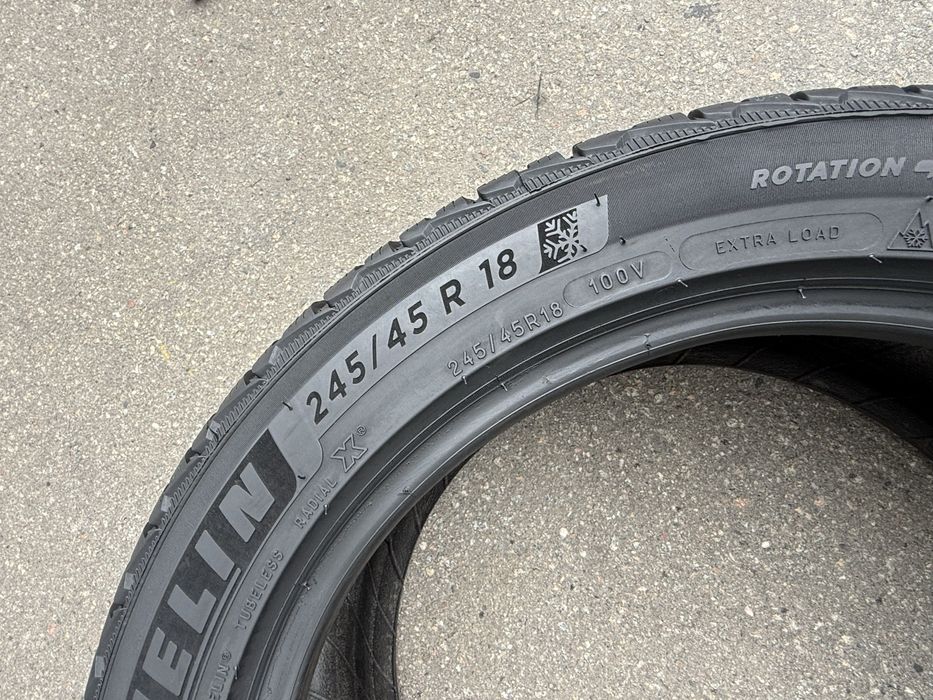 Шини 245/45R18-2шт Michelin