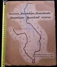 Livro "Fronteira "Moçambique - Niassalandia" - Acordo de 1954