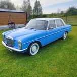 Marcedes w115 z 1968 zarejestrwany