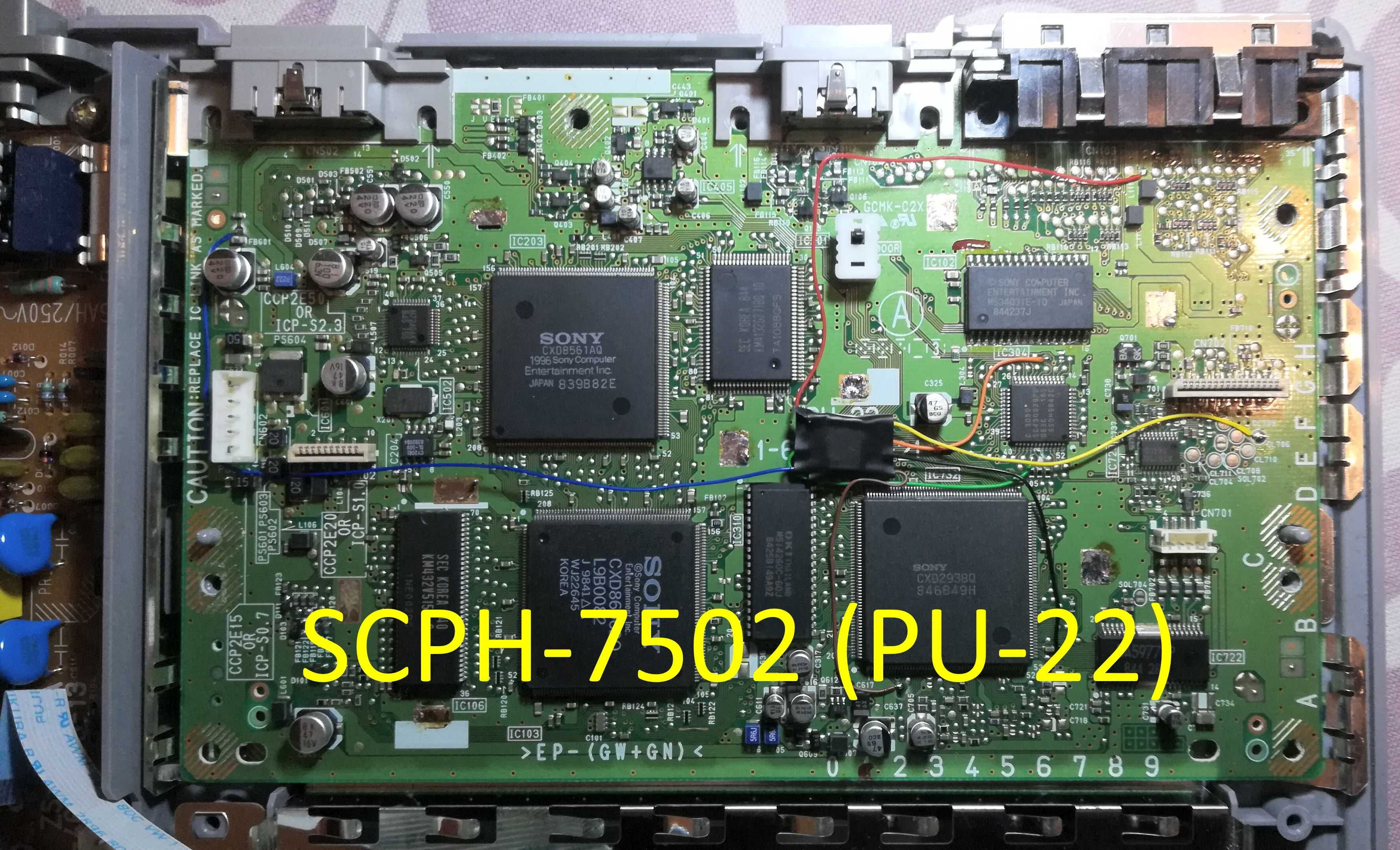 ModChip mod czip do PSX PS1 PSOne Playstation 12C508 / auk-36