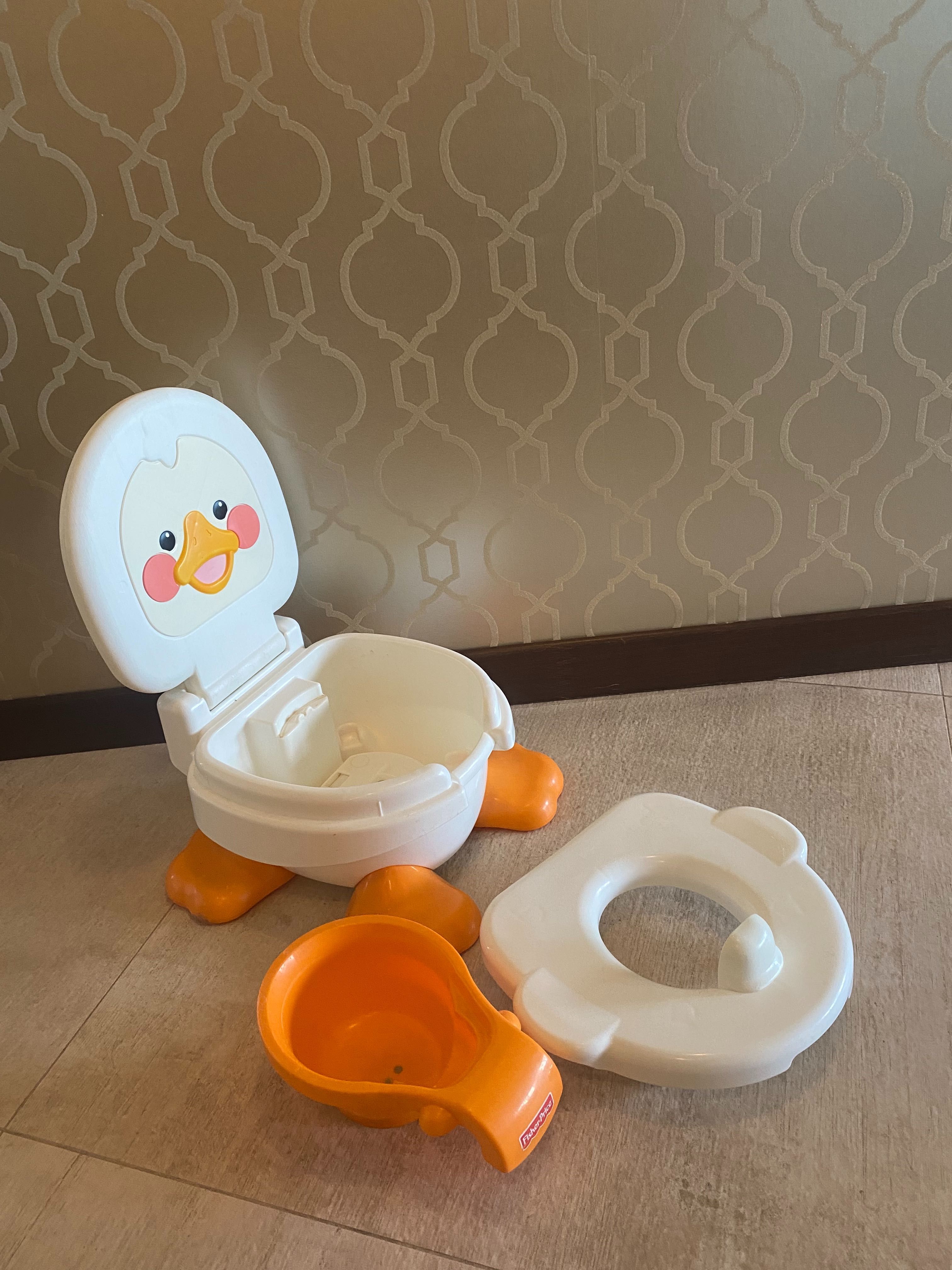 Nocnik Fisher Price dla dzieci jak nowy z funkcją grania