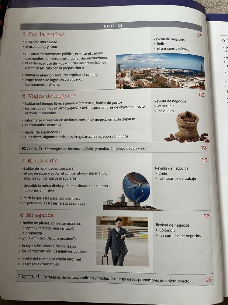 Meta profesional A1-A2 jezyk hiszpański