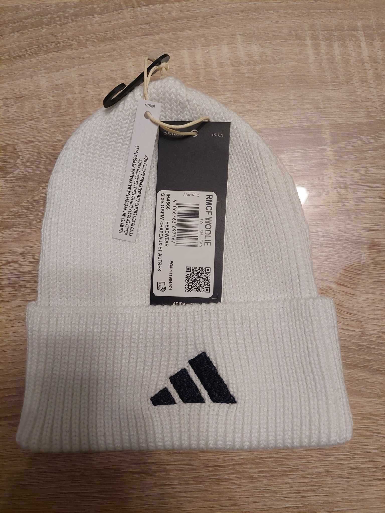 Czapka adidas Real Madryt na zimę jesień wiosnę OSFW