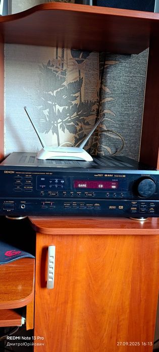 Denon усилитель ресивер радио