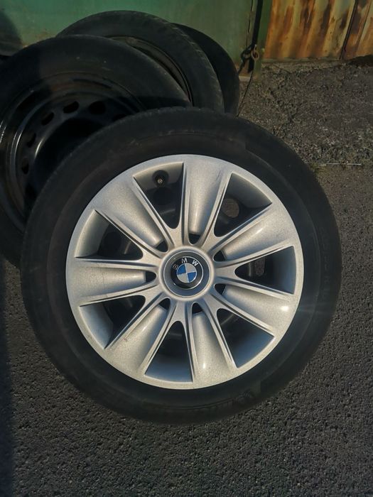 5 120 R16 BMW диски + ковпаки BMW