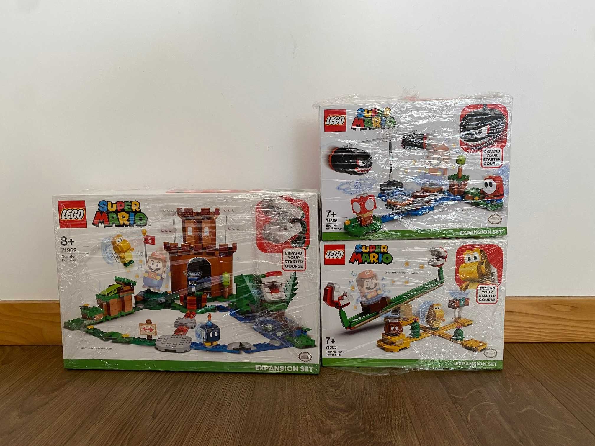 Lego Super Mario (71362, 71365 e 71366)