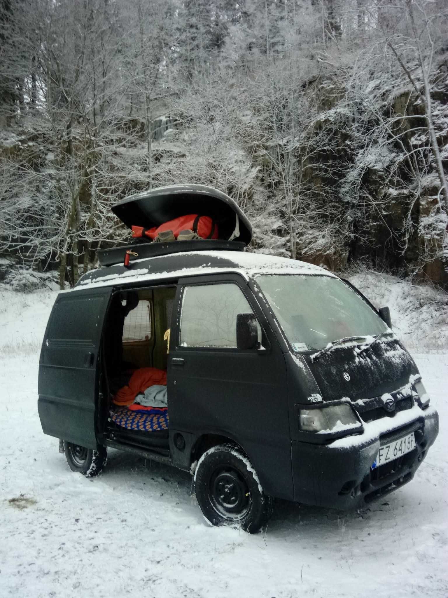 Mini kamper ,odpala nie jeździ  !