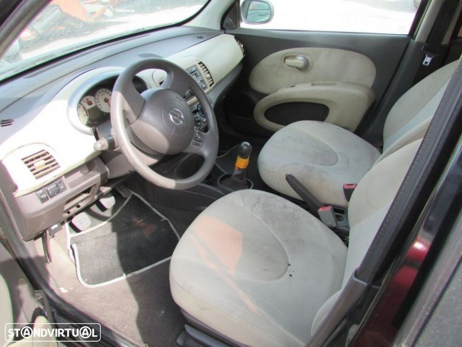 Peças Nissan Micra 1.2 do ano 2008 (CR12DE)