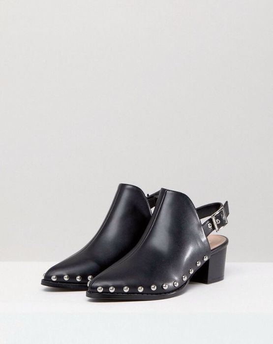 Botki 37 czarne hit lata ćwieki