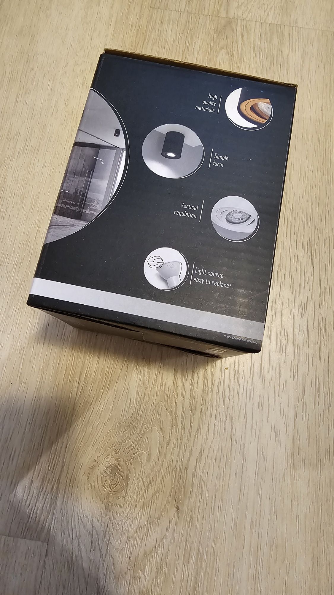 Lampa sufitowa natynkowa SKAND 1 biala