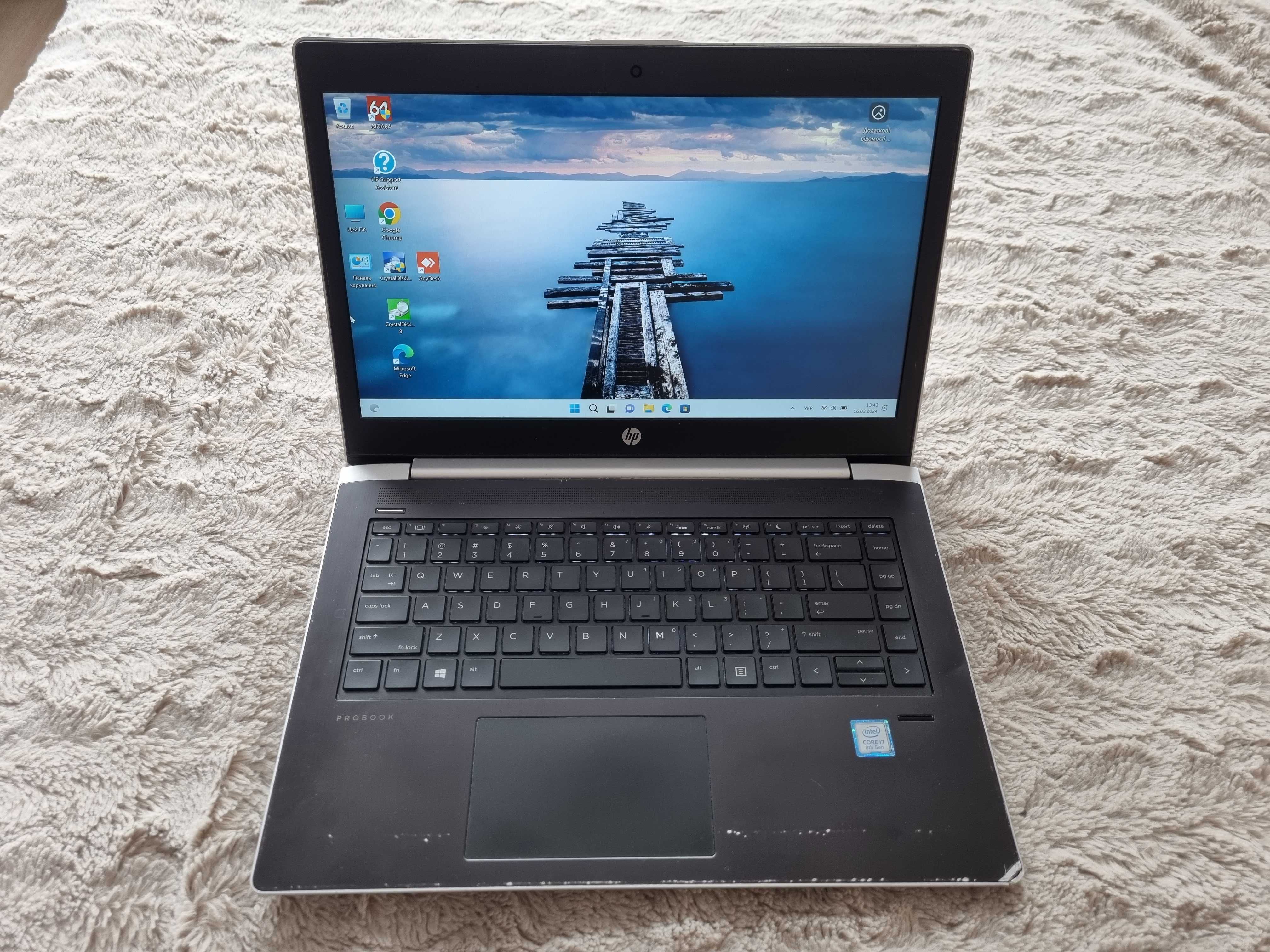 Ультрабук HP ProBook 440 G5 14" FHD IPS Core i7-8550U/8Gb/UHD620