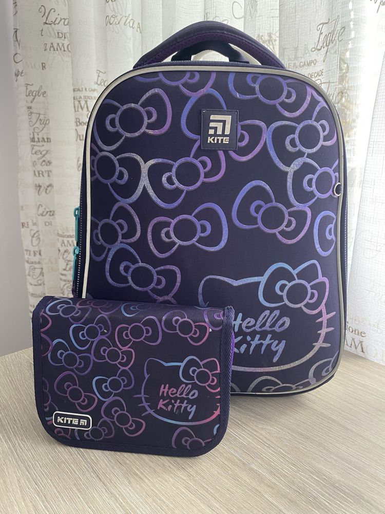 Рюкзак шкільний каркасний Kite Hello Kitty