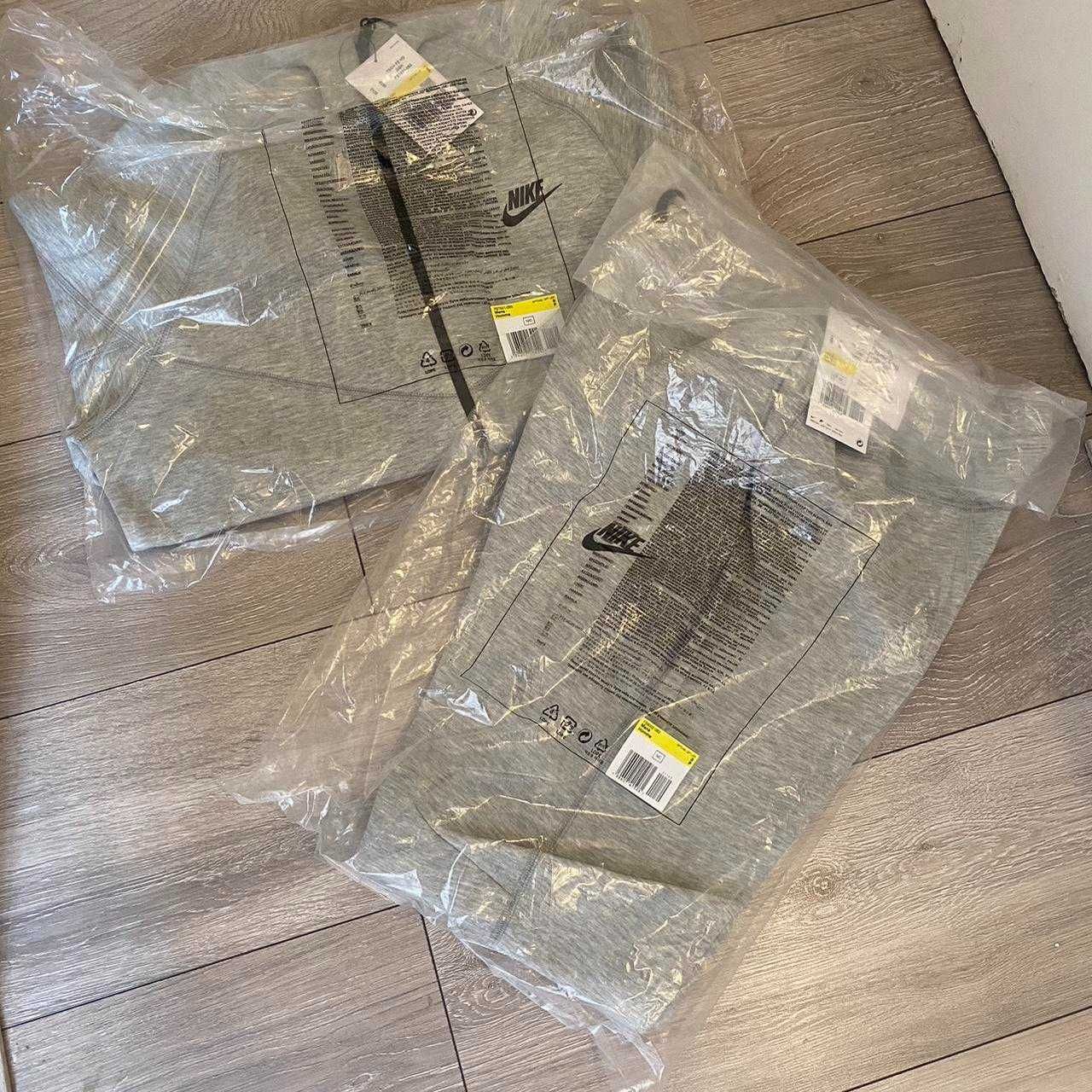 NOWY | FAKTURA Spodnie Dresowe, Bluza Nike Tech Fleece szary r. M / L