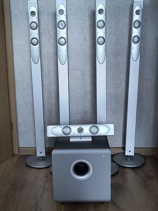 Subwoofer aktywny Jamo SW 5000-A z zestawem głośników dolby surround