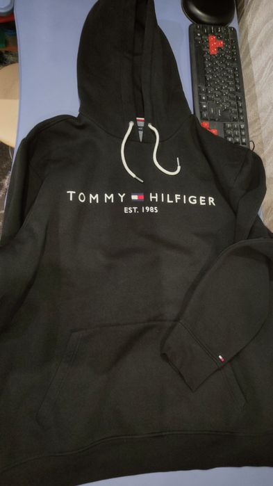 Теплий оригінальний худі Tommy Hilfiger