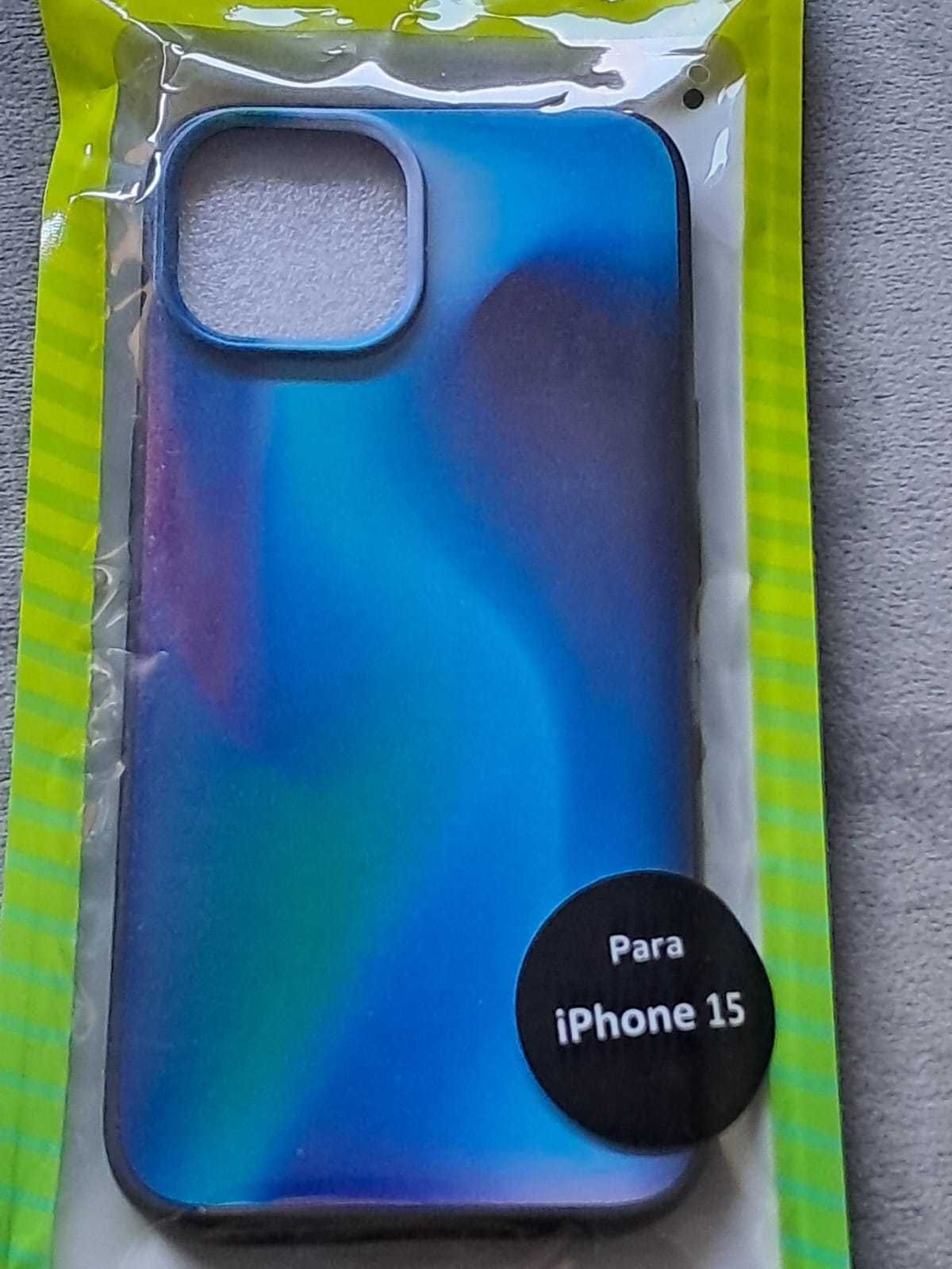 Capa iPhone 15, nova em plástico