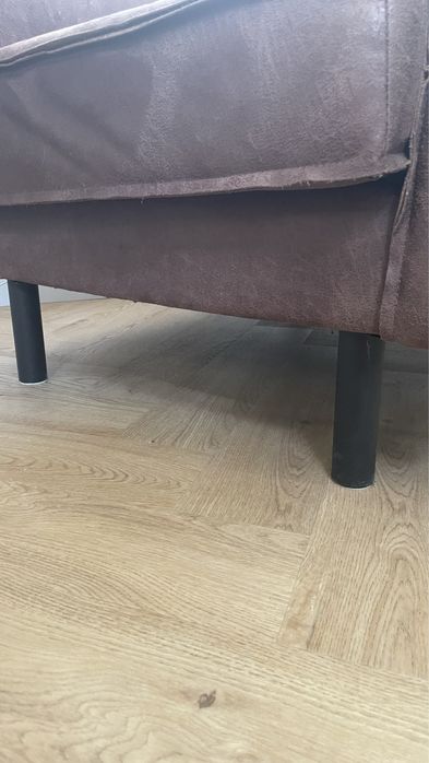 Brązowy skórzany fotel – Agata Meble WEST, duży i wygodny!