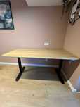 Biurko IKEA BEKANT 160x80 cm – elektryczna regulacja, czarny stelaż