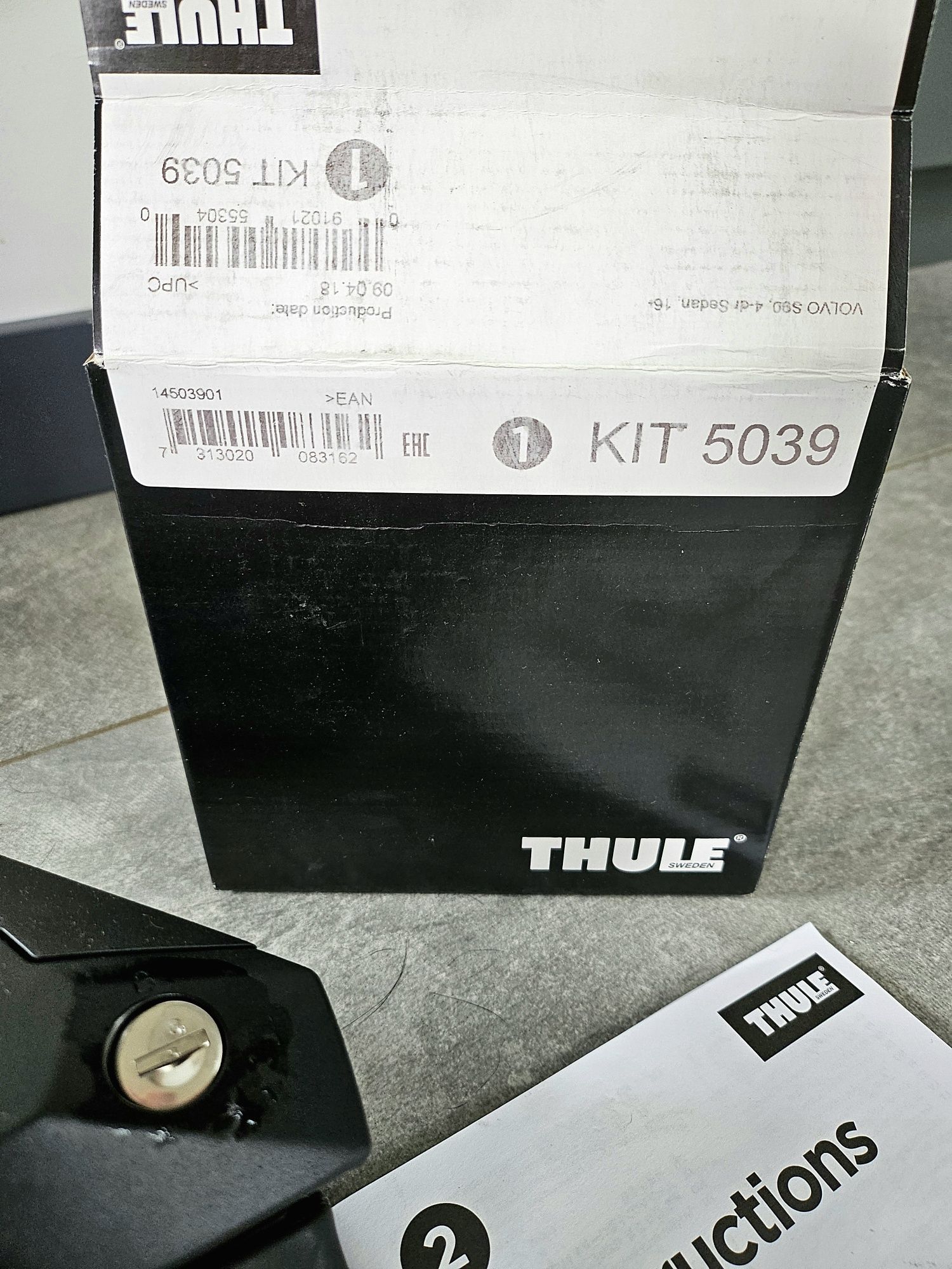 Thule evo clamp 7105 + kit 5039