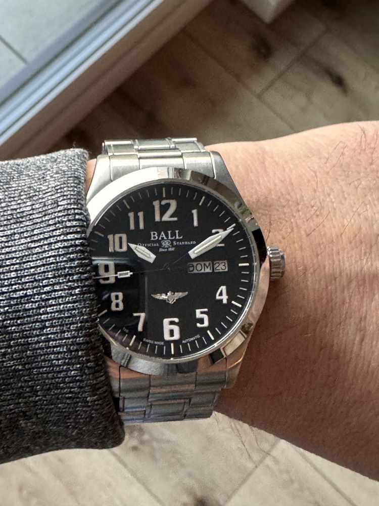 BALL ENGINEER III Silver Star 40mmfull set