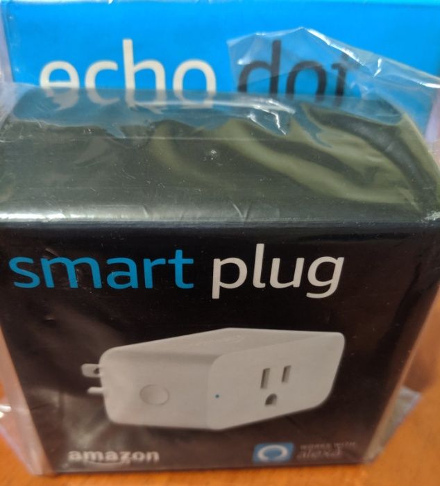 Умная розетка Amazon smart plug works with Alexa