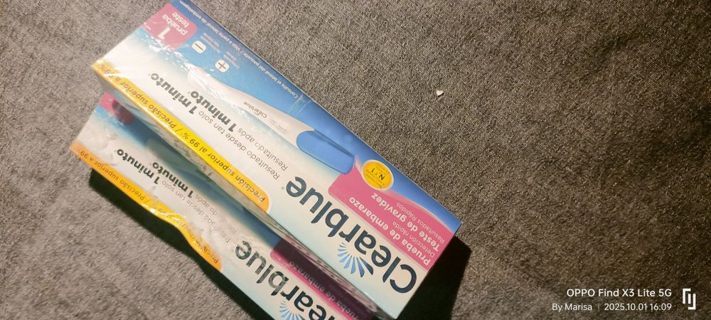 Testes gravides rápidos selados