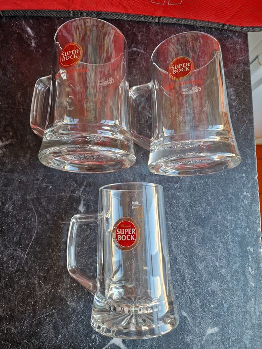 Conjunto de 3 Canecas para Cerveja