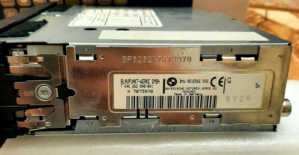 Оригінальна автомагнітола BMW Reverse RDS. Виробництво Німеччена.