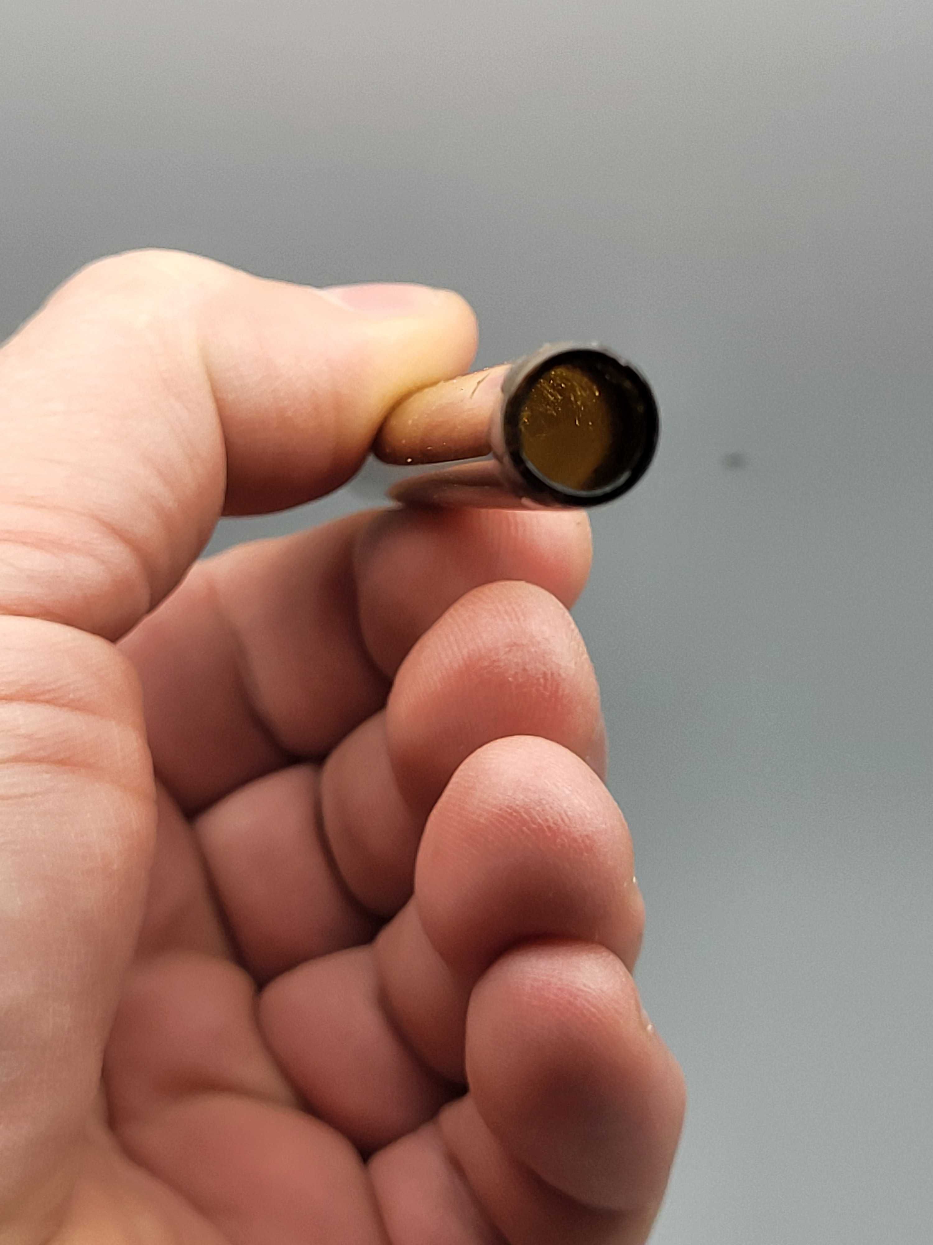 Stare Szklane Wieczne Pióro do Kolekcji Ciekawa Ozdoba Dekoracja
