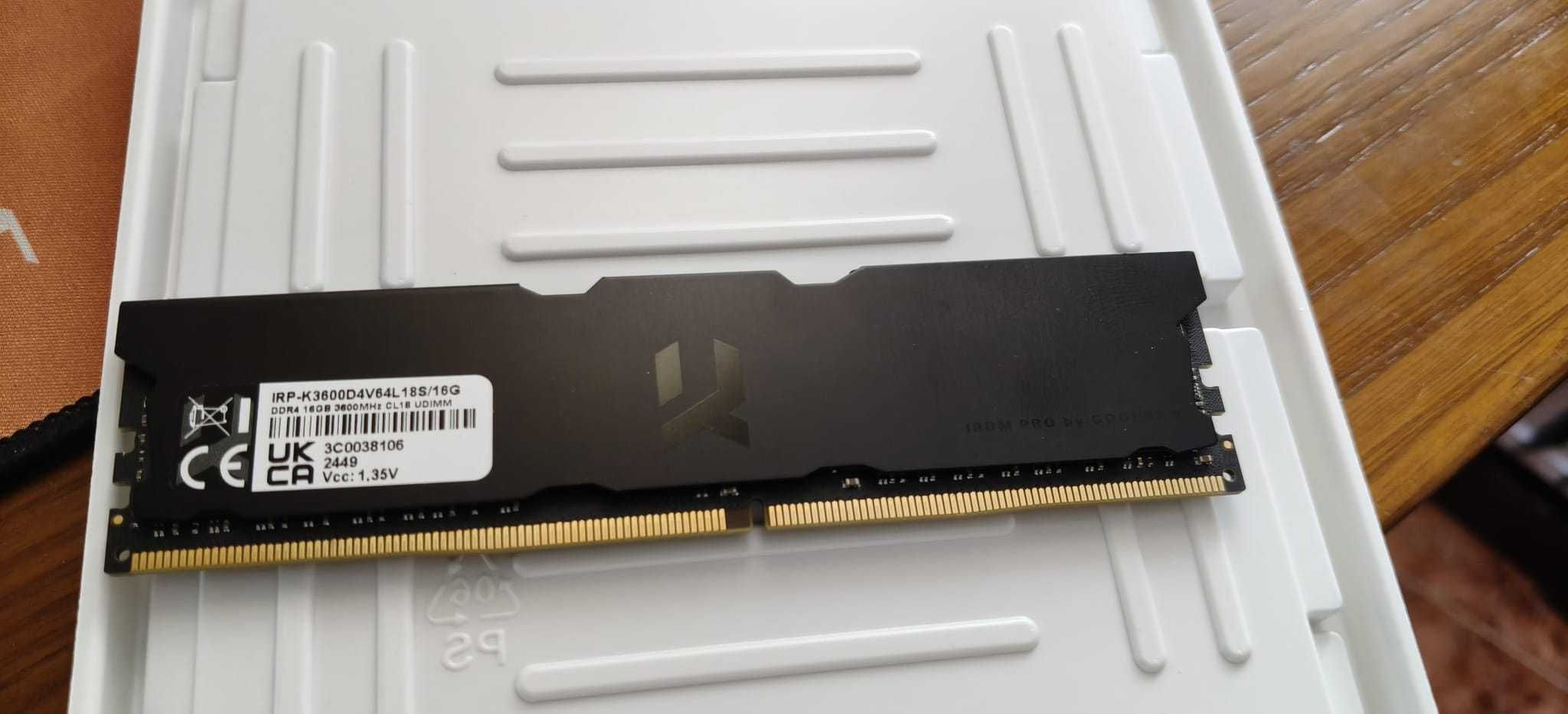 Memória RAM Goodram IRDM PRO DDR4 16GB - 3600MHz - CL18