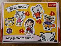 Puzzle Kicia Kocia, firma Trefl, wiek 2+