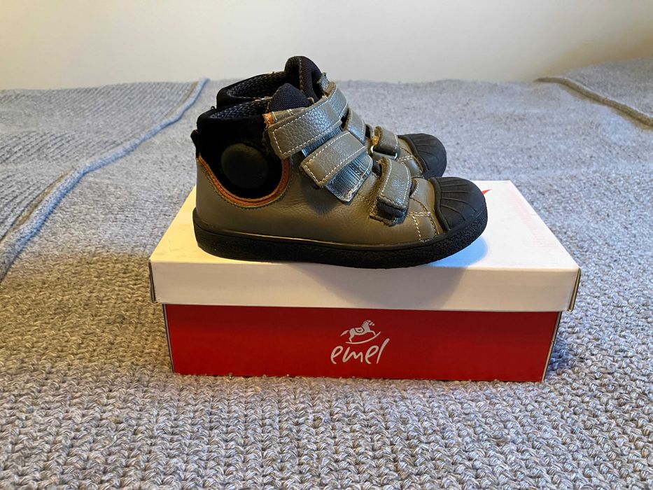 buty skórzane Emel, rozmiar 27