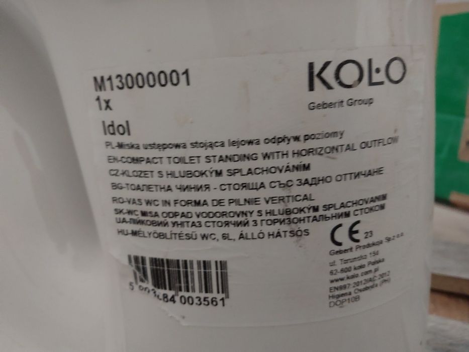 Miska ustepowa wc stojącą Koło IDOL z deską muszla klozetowa