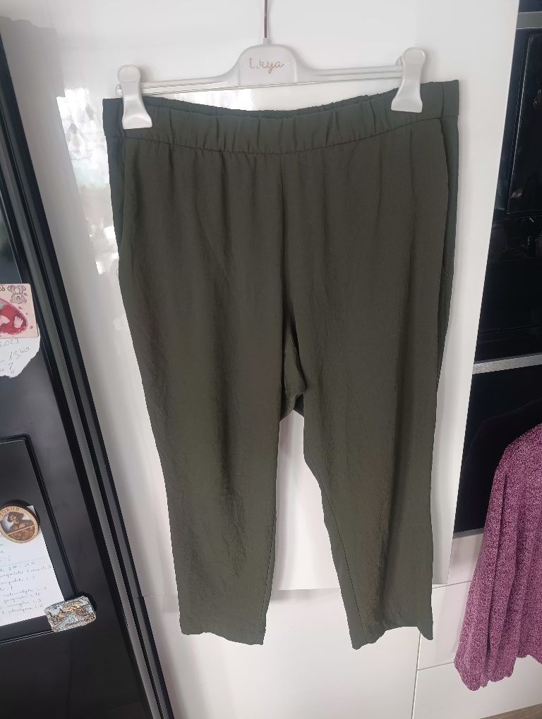 Spodnie h&M r44/46 khaki