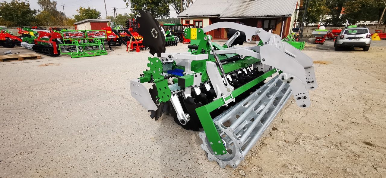 TOLMET  Agregat talerzowy hydropak wzmacniany siewny 3m TYTA, w. ruro
