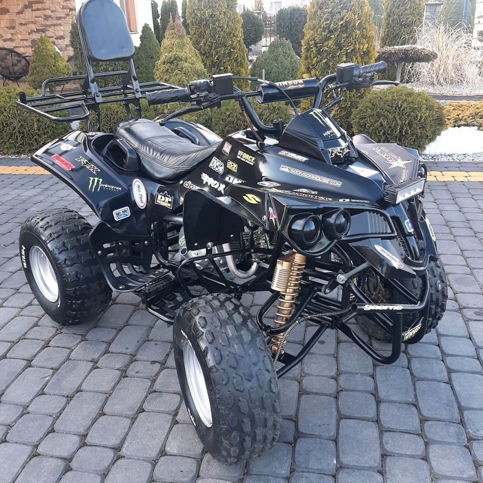 Quad 125 bombardier,czarny