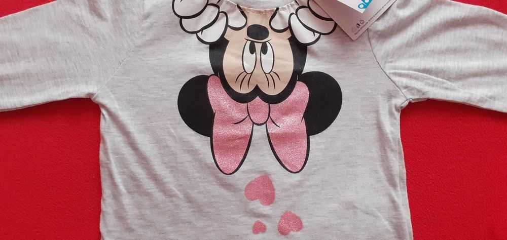 Bluzka nowa z metką Myszka Minnie r.98