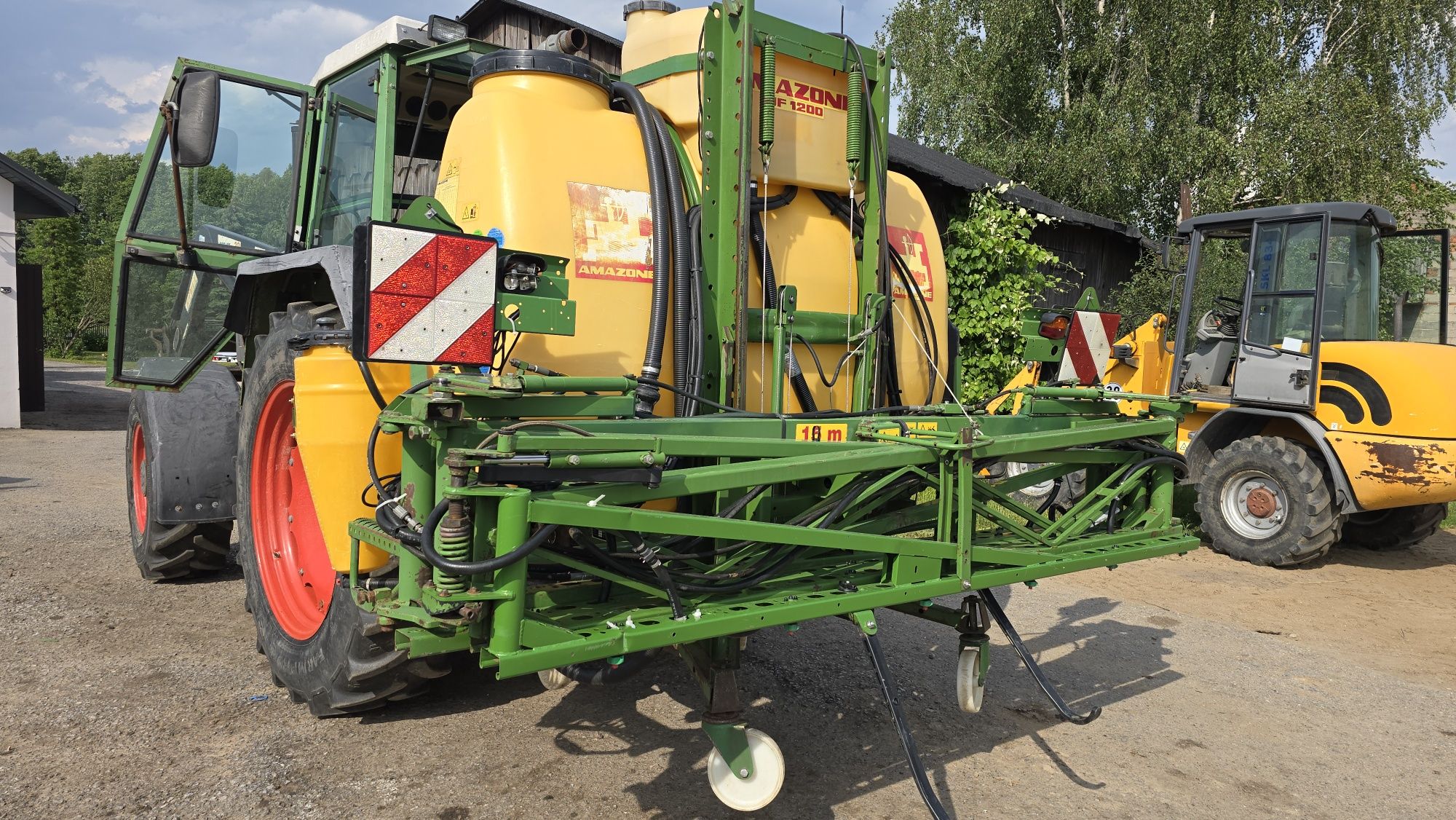 Opryskiwacz amazone uf 1200 hardi 1000 rau