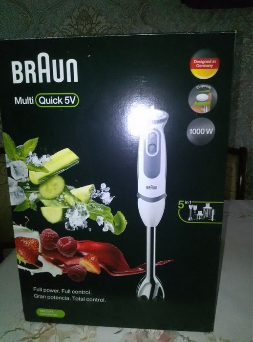 Блендер новый, Braun MQ 5245