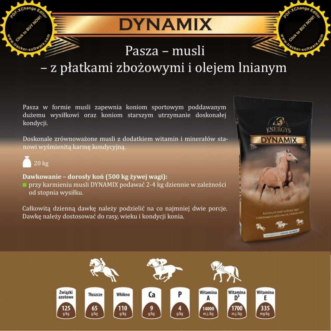 Pasza dla koni sportowych DYNAMIX Musli