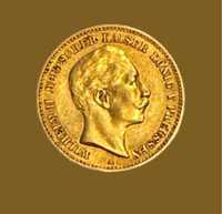 Zlota moneta 10 marek Cesarstwo Niemieckie 1903