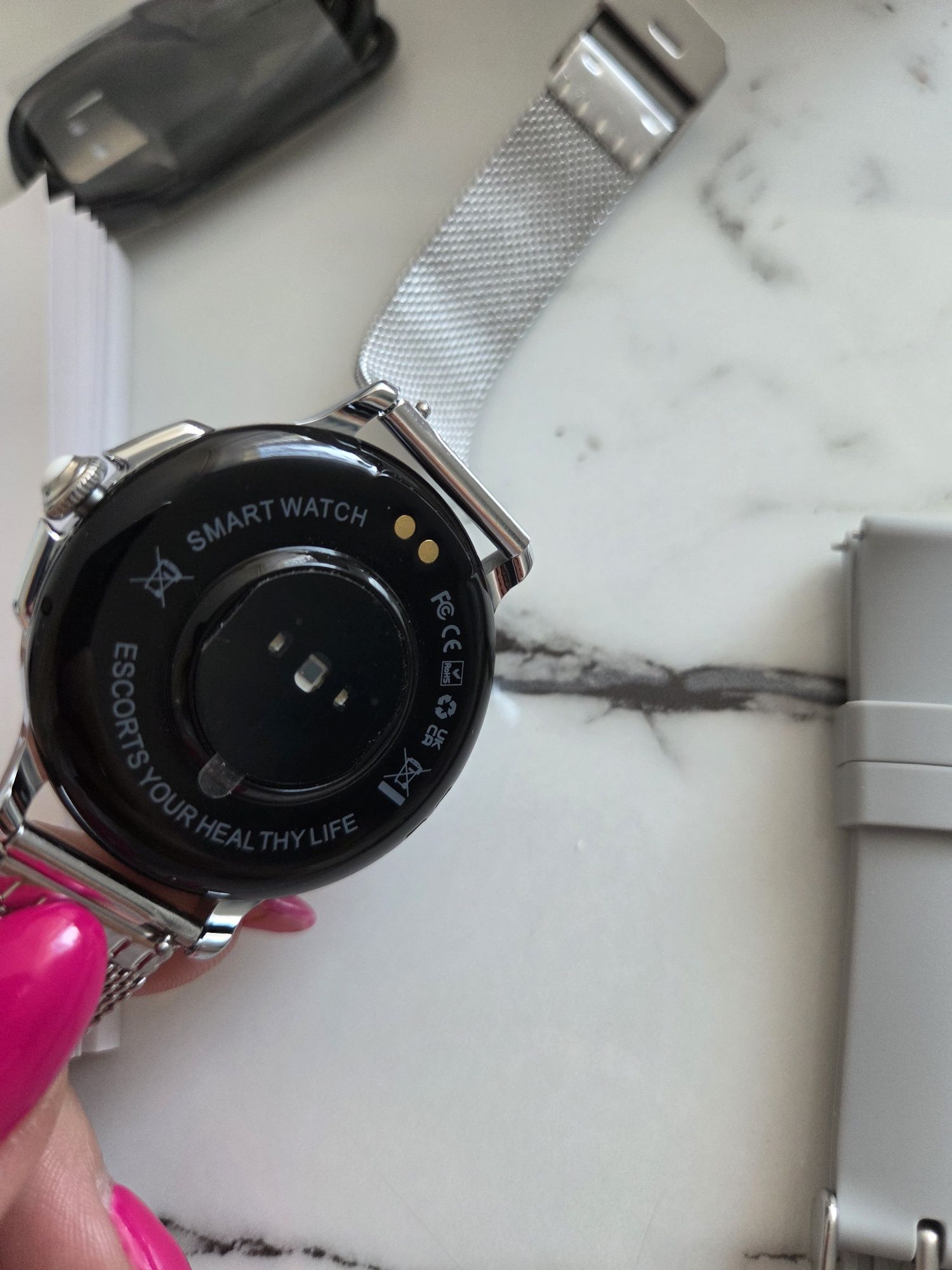 Smart Watch srebrny