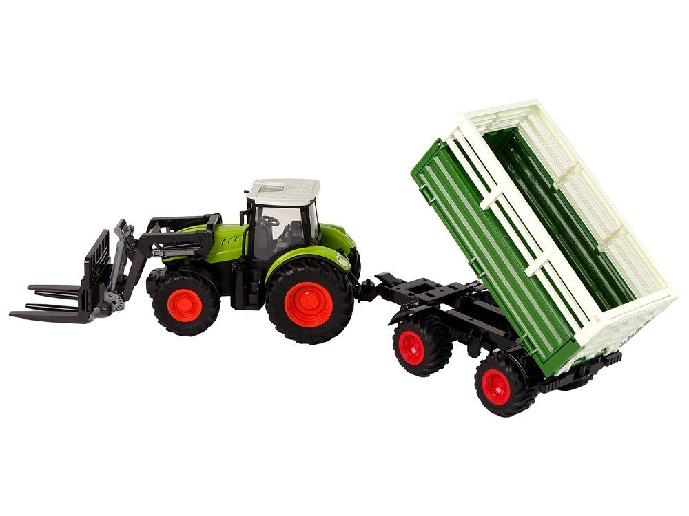 Zestaw Traktor R/C Maszyny Rolnicze 2,4G Zgrabiarka Akcesoria