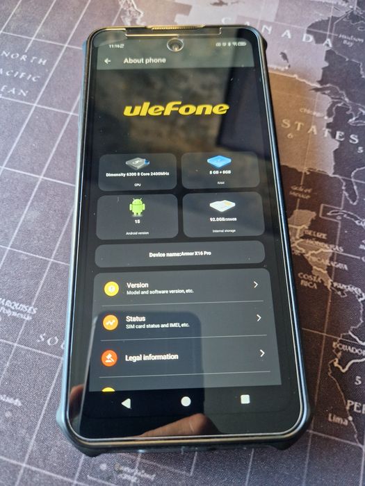 Ulefone X16 Pro - 16GB 256GB Android 15