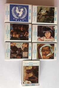 Coleção de Caixas de fósforos Unicef