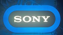 szyld reklama led SONY plafon baner do pokoju garażu na działkę lokalu